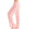 Just Love Womens Buffalo Plaid Knit Jersey Pajama Pants Buffalo Check - 3 of 4