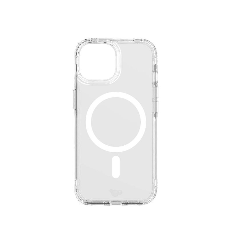 Tech21 Apple iPhone 15/iPhone 14 EvoClear Case with MagSafe - Clear, 1 of 8