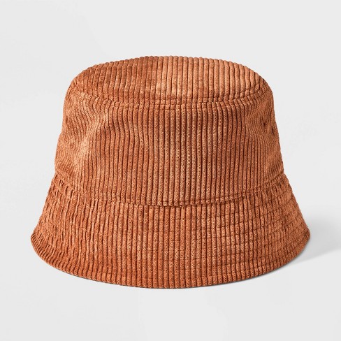 Men's Cotton Bucket Hat with Blue and Orange Cord - Original Use™ Purple  L/XL