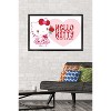 Trends International Hello Kitty: 25 Valentine's Day - Rose Framed Wall Poster Prints - 2 of 4