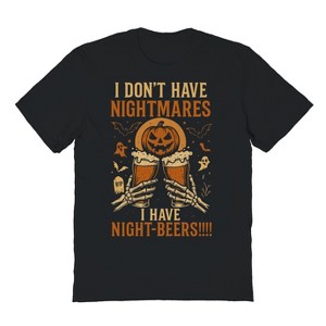 Rerun Island Men I Dont Have Nightmares Short Sleeve Graphic Cotton T-Shirt - 1 of 4