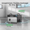Waykar 130-Pint Dehumidifier with Energy Star 2024 Certification, Auto Defrost & Continuous Drain for Crawl Spaces - 3 of 4