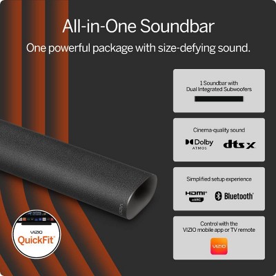 VIZIO 2.1 All-in-one Soundbar w/ Dolby Atmos - (SV210D-08), 3 of 20