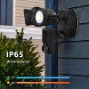 ZAFRO Floodlight Camera, Motion Sensor Outdoor Lights, 2K HD Security Camera, HD Night Vision, Two-Way Audio, 110dB Siren,IP65 Waterproof3161 - 4 of 4