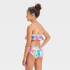 Girls' Mosaic Design Bikini Set - Cat & Jack™ - 2 of 3