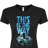 Women's - Star Wars - The Mandalorian This Is The Way Hyperspace Fitted Graphic T-Shirt - 2 of 3