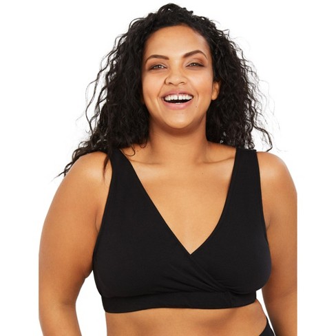 Plus Size Wrap Maternity And Nursing Sleep Bra