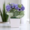 Unique Bargains Artificial Plants Chrysanthemum Plastic 2.95"x2.95"x7.87" 1 Pcs - 2 of 4