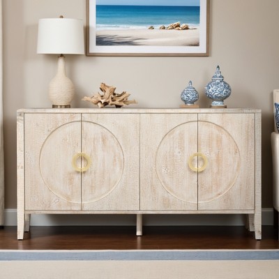 Sophisticated Fir Veneer Cabinet with Textured Finish,Suitable for Corridor, Entrance, Living Room - Leovsnove