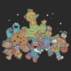 Mens Sesame Street Trick Or Treat With Elmo And His Friends T Shirt - 2 of 4