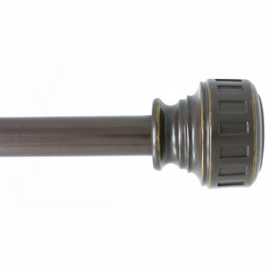 Urbanest Trina Curtain Drapery Rod, 1-inch Diameter, 6 Finishes, 3 Sizes Available - 1 of 4