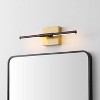 JONATHAN Y Makena Modern Minimalist Dimmable Integrated LED Metal Wall Sconce - 2 of 4