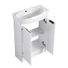 NicBex Bathroom Vanity with Sink, Bathroom Sink Cabinet, 2 Soft-Closing Cabinet Doors with Adjustable Shlef for Bathroom - 3 of 4