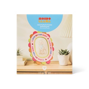 Pets Craft 4x6 Wood Frame Painting Activity Kit - Mondo Llama
