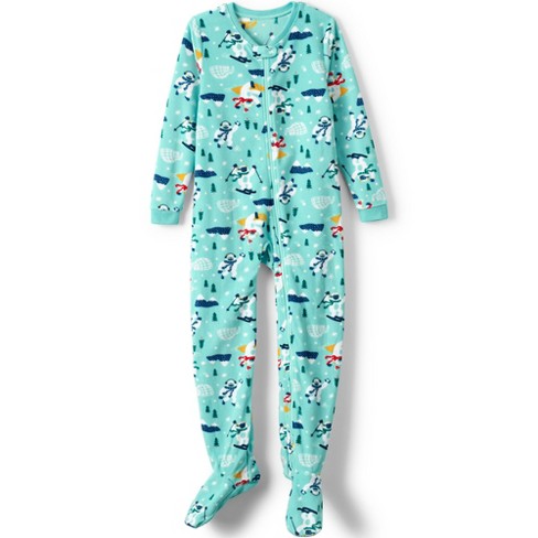 Lands End Kids nasel Footed Fleece