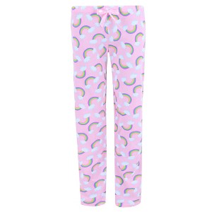 Roll Outta Bed Women's Novelty Print Pajama Bottoms - 1 of 4