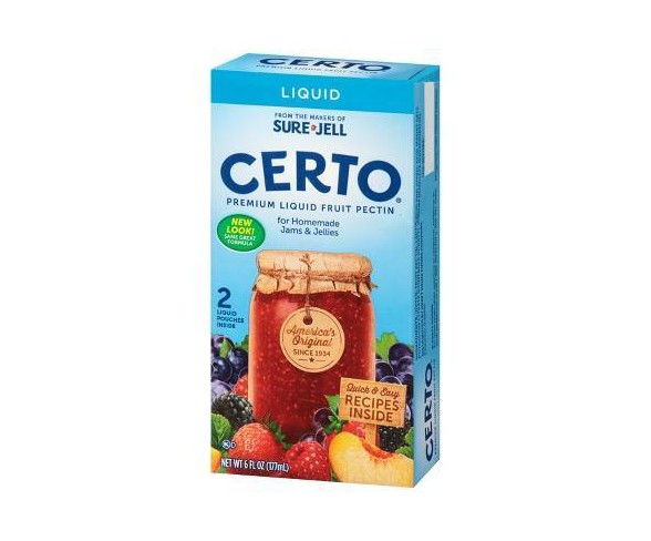 Certo Fruit Pectin Liquid - 6oz