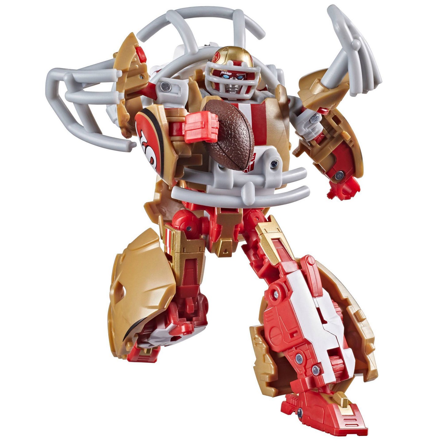 Детская фигурка Transformers NFL San Francisco 49ers Goldrush Action Figure — фото 6