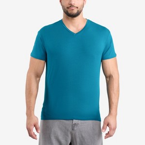 X RAY Men's V Neck Short Sleeve t shirts,new tshirt - 1 of 4