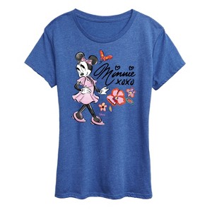 Women's - Disney - Minnie Mouse Short Sleeve Graphic T-Shirt - 1 of 4