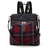 MKF Collection Nishi Women's Plaid Backpack Bag by Mia K - 2 of 4