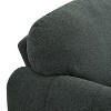 Serta Dublin Chair Charcoal: Upholstered Armchair, Polyester, Wood Legs, High-Density Foam - 4 of 4