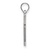 Black Bow Jewelry 14k White Gold Southern Jaguars NCAA Large Pendant - 2 of 4