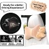 TruAIR Plush Car Headrest Pillow Set Ð Memory Foam Neck Support, 2PCS - 4 of 4