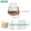 Unique Bargains Silicone Cups Felt Furniture Pads for Hardwood Floors 24 Pcs - 3 of 4