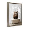 Stupell Industries Vintage Bathroom Bear Ad, 17" x 21" - 3 of 4