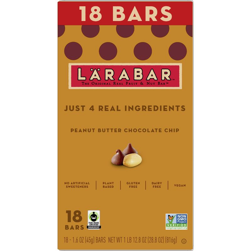 Larabar Peanut Butter Chocolate Chip Protein Bar, 5 of 18