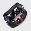 Drawstring Bucket Handbag - A New Day™ Black - 4 of 4