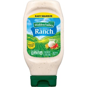 Hidden Valley Original Ranch Salad Dressing & Topping - Gluten Free - 16 fl oz - 1 of 4