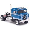 1950 Kenworth Bullnose Truck Tractor Blue with White Stripes 1/64 Diecast Model by IXO Models - 2 of 3
