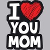 Men's Design By Humans I Love You Mom Heart By solon2020 Tank Top - 2 of 2