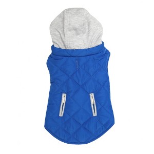 Doggie Design Weekender Dog Sweatshirt Hoodie - Royal Blue - 1 of 3