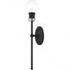 Livex Lighting Lansdale 1 - Light Sconce in  Black/Brushed Nickel - 2 of 4