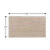 Knightsbridge Linear 220 GSF Reversible Bath Rug 20 x 30 - 2 of 3