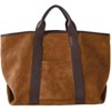 BEAFUP Suede Tote & Clutch Set - Large Work Bag, Faux Suede Handbag, Vintage Fall Bag for Women - 2 of 4