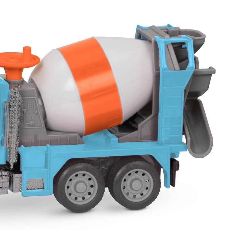 DRIVEN by Battat &#8211; Toy Cement Mixer Truck with Remote Control &#8211; Micro Series, 4 of 8
