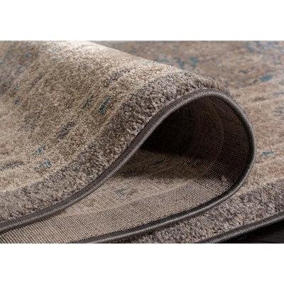 Safavieh Sofia Light Grey and Beige Synthetic Rectangular Area Rug