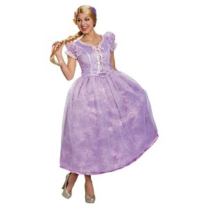 Disguise Adult Rapunzel Deluxe Costume M - 1 of 4