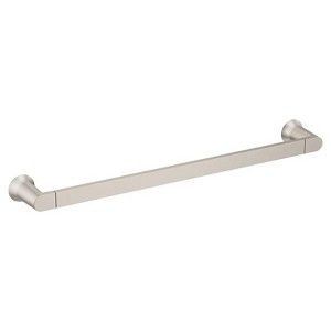 Moen Genta Brushed Nickel Silver Towel Bar 18 in. L Zinc - 1 of 1