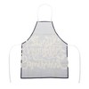 Unique Bargains Christmas Aprons Linen Dark Blue Black Beige White 21.65"x26.77" 1 Pcs - 4 of 4