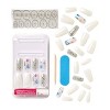 KISS Voguish Fantasy Fake Nails - Milk Bath - 2pk - 56ct - 4 of 4