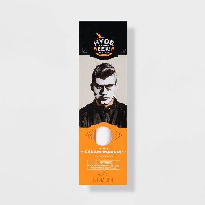 White Cream Halloween Costume Makeup - Hyde and EEK! Boutique™: Face & Body, Easy Application