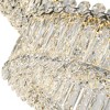 LamQee Modern LED Crystal Chandeliers for Dining Room Light Fixture Ring Chandeliers Crystal Ceiling Pendant Lights Dimmable with Remote Control - 4 of 4