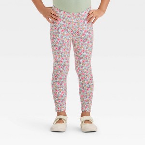 Toddler Girls' Printed Leggings - Cat & Jack™ - 1 of 3