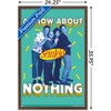 Trends International Seinfeld - A Show About Nothing Teal Framed Wall Poster Prints - 3 of 4