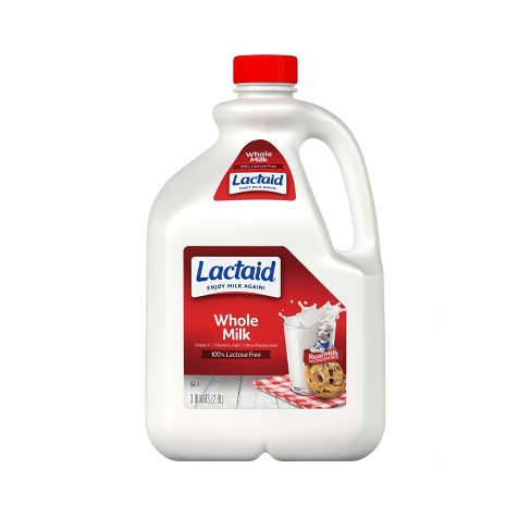 Lactaid Lactose Free Whole Milk 96 Fl Oz Target